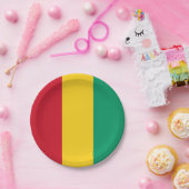 ギニアの国旗 ペーパープレート (パーティー)