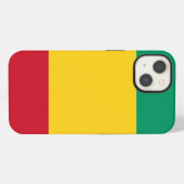 ギニアの国旗 iPhoneケース (裏面横)