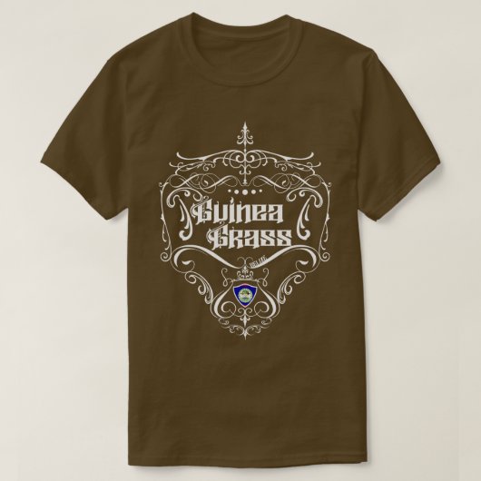 ギニアグラスヴィンテージデザイン1 Tシャツ (デザイン正面)