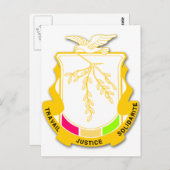 ギニアコート・オブ・アームズGN ポストカード (正面/裏面)