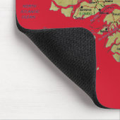 ギニアビサウの地図マウスパッド マウスパッド (コーナー)