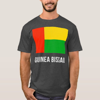 ギニアビサウギニアビサウ国旗 Tシャツ