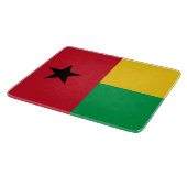 ギニアビサウ国旗 カッティングボード (角)