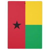 ギニアビサウ国旗 クリップボード (裏面)