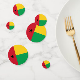 ギニアビサウ国旗 コンフェッティ