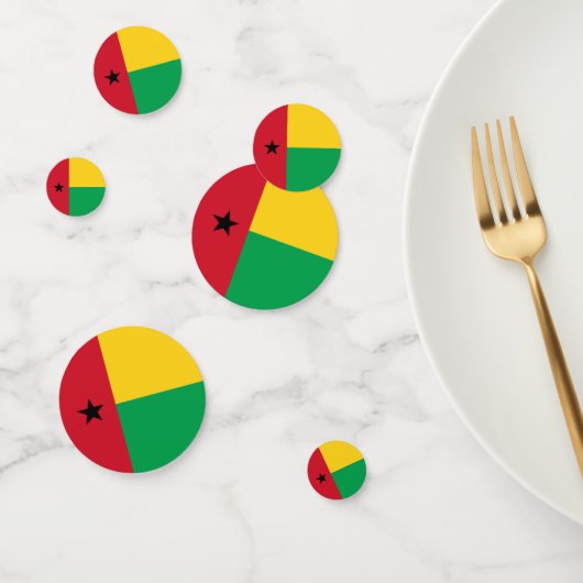 ギニアビサウ国旗 コンフェッティ (グループ)