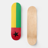 ギニアビサウ国旗 スケートボード (正面)