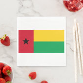 ギニアビサウ国旗 スタンダードランチョンナプキン (インサイチュ)