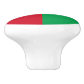 ギニアビサウ国旗 セラミックノブ (側面)