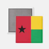 ギニアビサウ国旗 マグネット (正面/裏面)