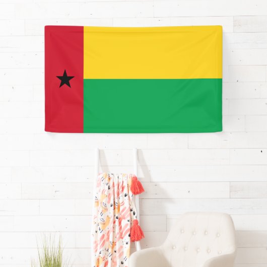 ギニアビサウ国旗 横断幕 (インサイチュ)