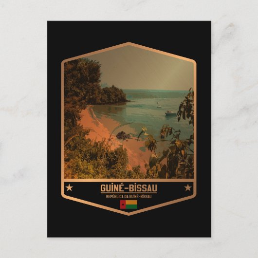ギニアビサウ ポストカード (正面)