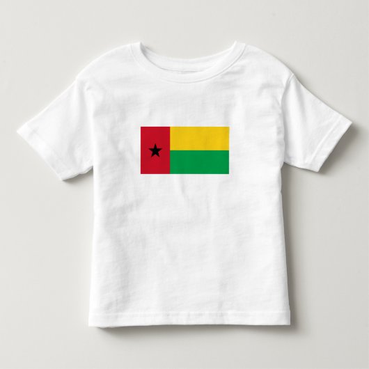 ギニアビサウ 国旗 トドラーTシャツ (正面)