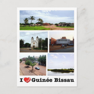 ギニアビサウ – I Love Guinee Bissau - ポストカード