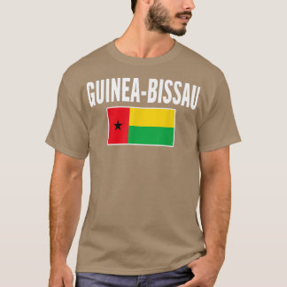 ギニアビサウBissauan Tee国旗のお土産ギフト Tシャツ