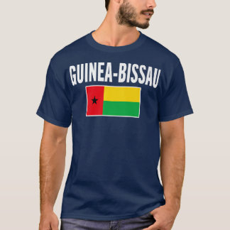 ギニアビサウBissauan Tee国旗のお土産ギフト Tシャツ
