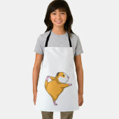 ギニアピグアットヨガストレッチエクササイズ エプロン (インサイチュ)