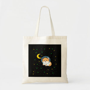 ギニアピグイン宇宙 かわいい天文学モルモット トートバッグ