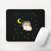 ギニアピグイン宇宙 |かわいい天文学モルモット マウスパッド (マウス)