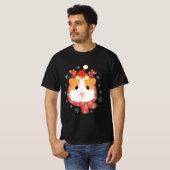 ギニアピグクリスマストナカイ Tシャツ (正面フル)