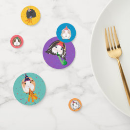 ギニアピグテーブル紙吹雪パート1 コンフェッティ