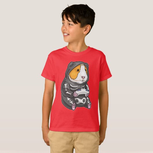 ギニアピグハロウィンゲーマー Tシャツ (正面フル)