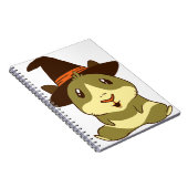 ギニアピグハロウィーン魔女 ノートブック (右側)