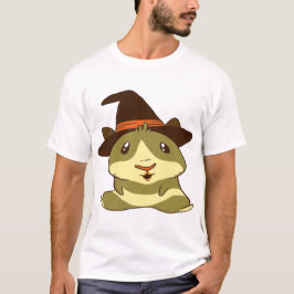 ギニアピグハロウィーン魔女 Tシャツ