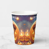 ギニアピグハロウィーン 紙コップ (左)