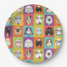 ギニアピグパーティー紙プレート