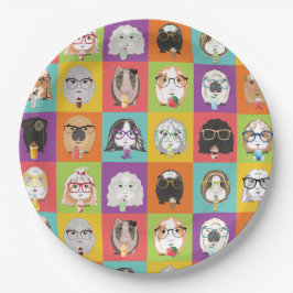 ギニアピグパーティー紙プレート ペーパープレート