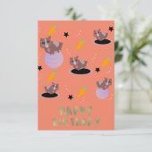 ギニアピグフィットネスジムおもしろいデザイン カード (スタンド正面)