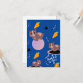 ギニアピグフィットネスジムおもしろいデザイン カード (正面/裏面インサイチュ)