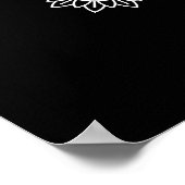 ギニアピグマンダラアート ポスター (角)