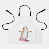 ギニアピグヨガメディテーションフィットネス エプロン (正面)