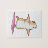 ギニアピグヨガメディテーションフィットネス ジグソーパズル (横)