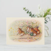 ギニアピグ婚約パーティ招待状 招待状 (スタンド正面)