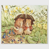 ギニアピッグズ行くショッピングバイベアトリックス・ポッター ラッピングペーパー (フラット)