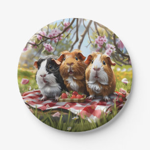 ギニアピッグピクニック ペーパープレート