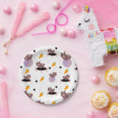 ギニアピッグフィットネスジム ペーパープレート (パーティー)