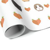 ギニアピッグラッピング紙 ラッピングペーパー (ロールコーナー)