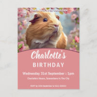 ギニアピッグ&さくらんぼブロッサムバースデーパーティー