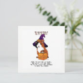 ギニアピッグ'nパンプキンハロウィーンカード カード (スタンド正面)