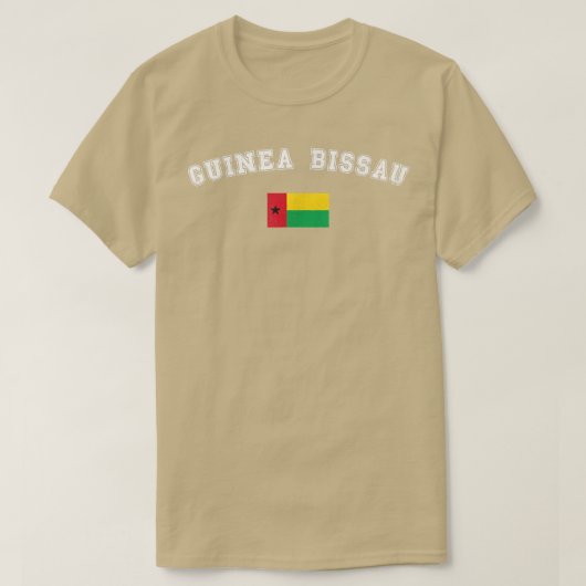 ギニアフラッグスポーツコンペティションプライドバケーションスーヴ Tシャツ (デザイン正面)