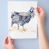 ギニアヘン チラシ (手)