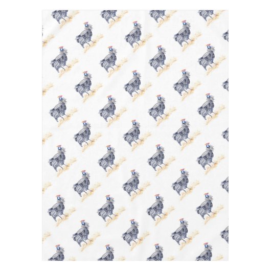 ギニアヘン テーブルクロス (正面)