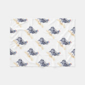 ギニアヘン フリースブランケット (正面(横))