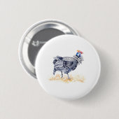 ギニアヘン 缶バッジ (正面&裏面)