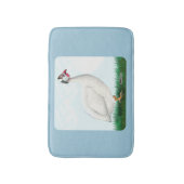 ギニアホワイト バスマット (正面縦)