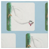 ギニアホワイト ファブリック (見本)